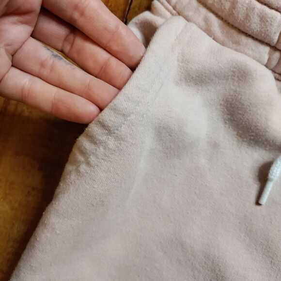 Old Navy jogger sweatpants size 10 to 12 pink Large unisex fall winter - Picture 5 of 6